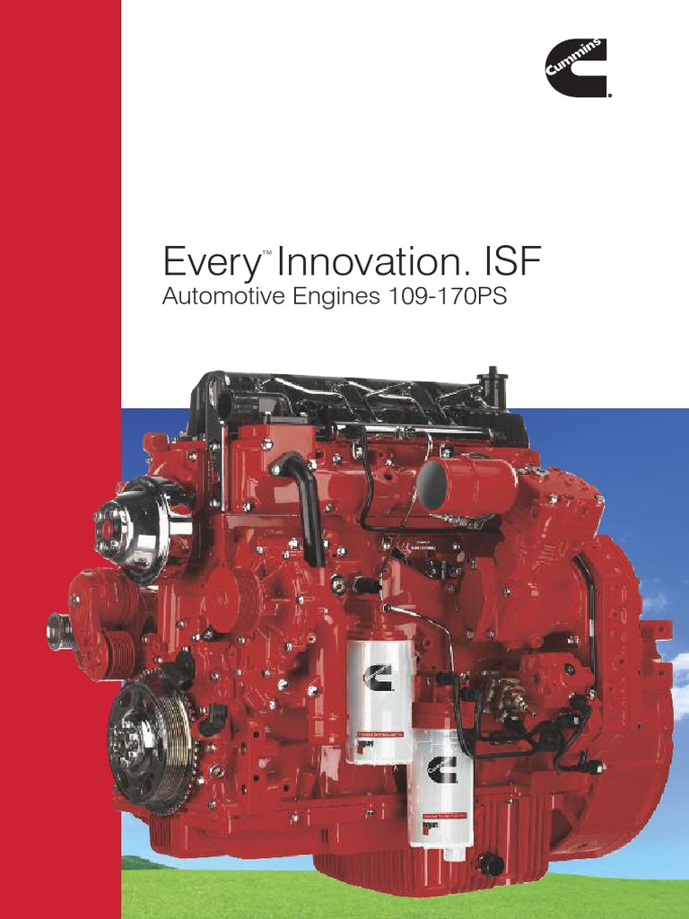 Isf3 8 PDF | PDF | Engines | Cummins