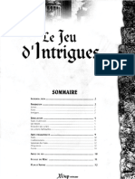 Abyme, Livret Le Jeu D'Intrigues