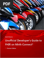 Unofficial Developer S Guide To FHIR On Mirth Connect PDF