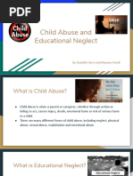 child abuse and educational neglect