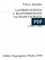 Kalabis - Piano Sonata No.3 Op.57 PDF