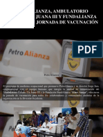 PetroAlianza - Petroalianza, Ambulatorio Urbano Tía Juana III y Fundalianza Ofrecieron Jornada de Vacunación