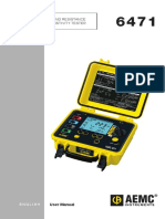 Digital Ground Resistance and Soil Resistivity Tester: User Manual