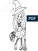 Dibujos Brujas para Colorear PDF
