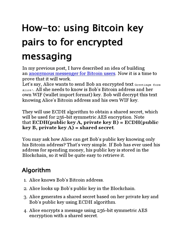 Bitcoin Encryption Decryption Dsa Public Key Cryptography Key - 