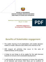 Country - Mozambique - Presentation Stakeholder engagement in the mining sector in Mozambique.pdf