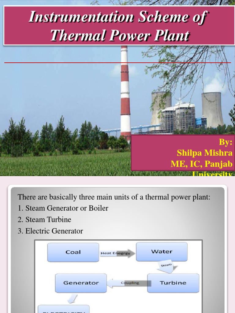 C&I Overview for Thermal Power Plants | PDF | Pressure Measurement | Boiler