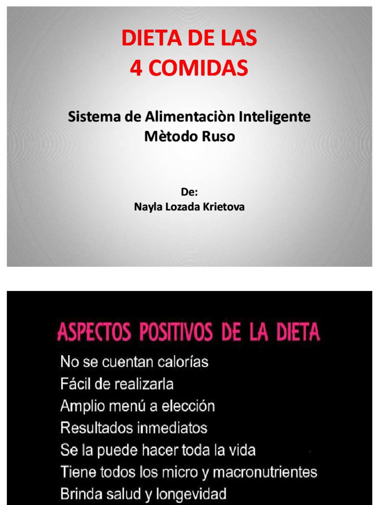 Bergantín Nublado adverbio Dieta Perfecta Nayla Dieta de Las 4 Comidas | PDF | ensalada | Cilantro