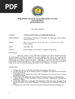 (Pleases) Inc.: Philippine League of Secretaries To The Sanggunian