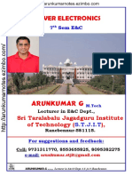 Power Electronics Notes by ArunKumar.pdf