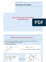 Cinematique Du Solide PDF