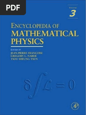 Encyclopedia Of Mathematical Physics Vol 3 I O Pdf Partial Differential Equation Wavelet