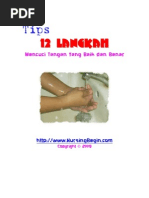 Download Tips 12 Langkah Mencuci Tangan by bayu interisti SN39322145 doc pdf