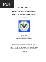 Download PEDOMAN REKAM MEDIS 2005-2010 by ujangketul62 SN39322328 doc pdf