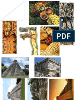 Alimentacion y Templos Mayas