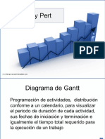 Diagramas de Gantt y Pert