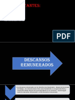 DESCANSOS REMUNERADOS