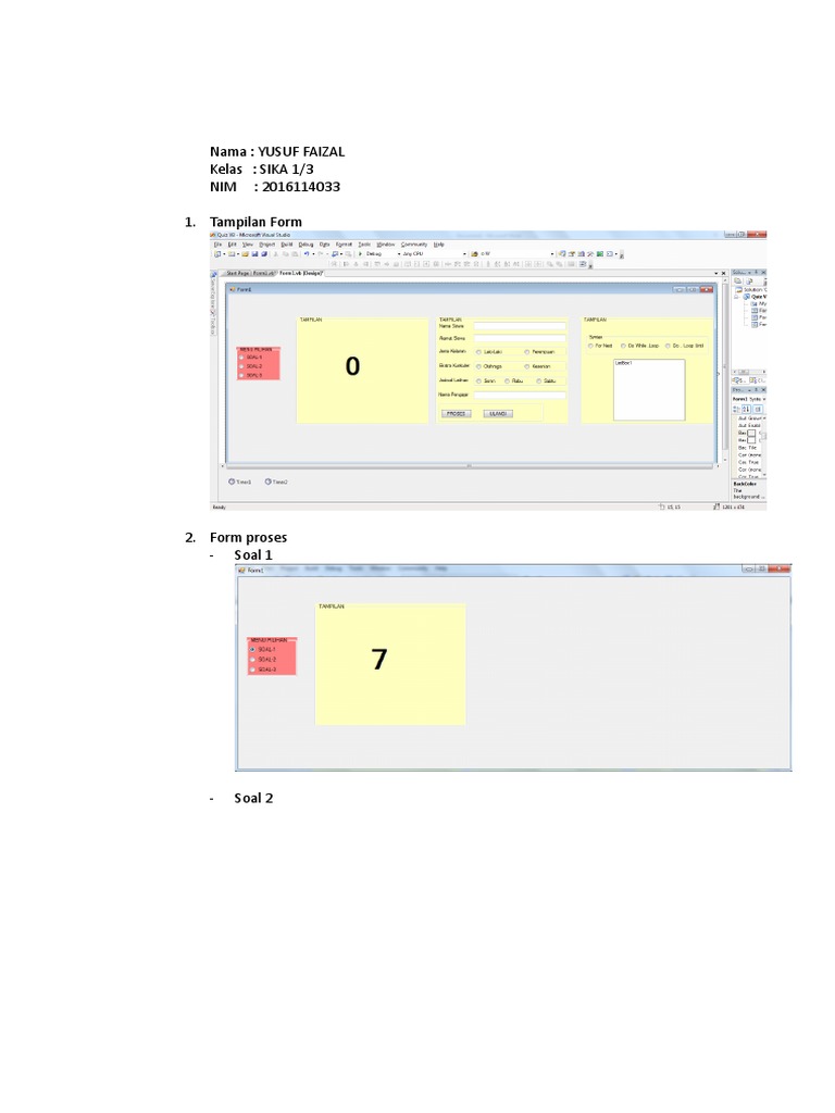 Visual Basic Timer and Form Logic | PDF | Teaching Methods & Materials