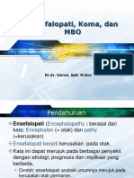 Ensefalopati, Koma, Dan MBO (DR Imran SPS)