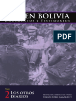 El Che en Bolivia Documentos y Testimonios Los Otros Diarios y Papeles Tomo 2 PDF