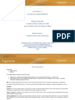 Actividad de Antropometria