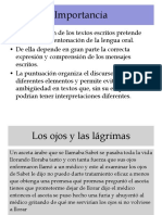 La importancia de la puntuación en la expresión y comprensión de los textos escritos