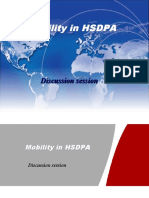 HSDPA Mobility discussion session