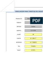 Simulador Cuota Interes