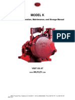 Model K: Installation, Operation, Maintenance, and Storage Manual