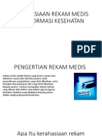 Pemaparan Kerahasiaan Rekam Medis