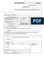 Geodetic Engineer Certificate Form Ge0313 PDF
