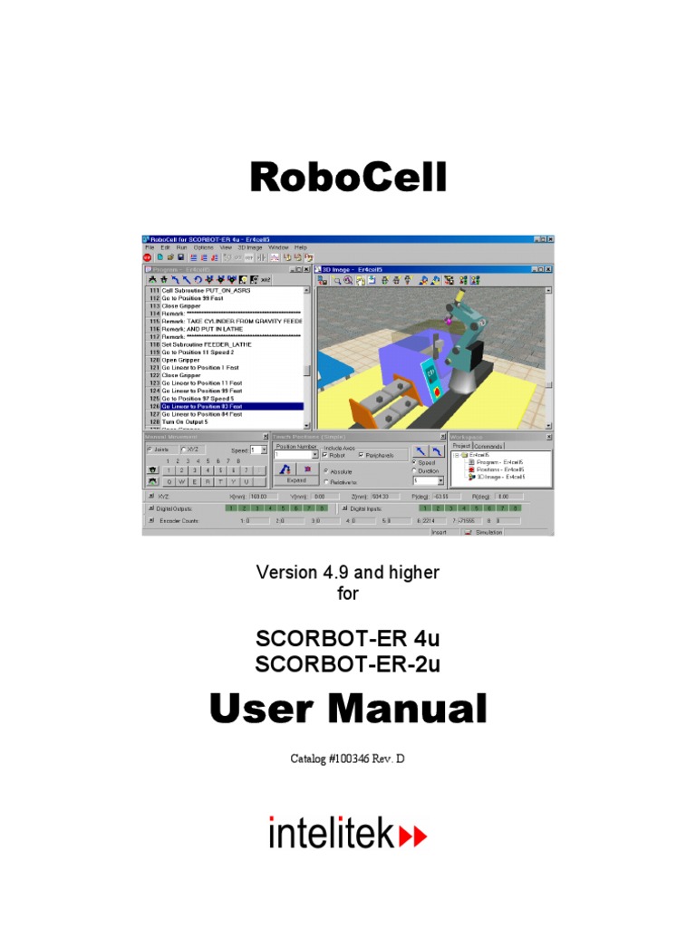 Robocell User Manual | PDF
