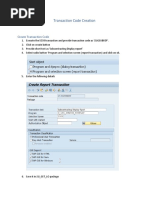 Create SAP SET Using TCode GS01 | PDF | Computers