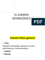 El Examen Neurológico