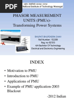 Phasor Measurement Units (Pmus) - Transforming Power