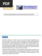 1 - APOSTILA DE INTRODU��O AOS SISTEMAS SOLARES FOTOVOLTAICOS