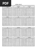 Jadwal Sholat Abadi-Rev | PDF
