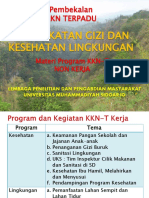 Program KKN Non Kerja - Gizi Dan Lingkungan - Sutarman PDF