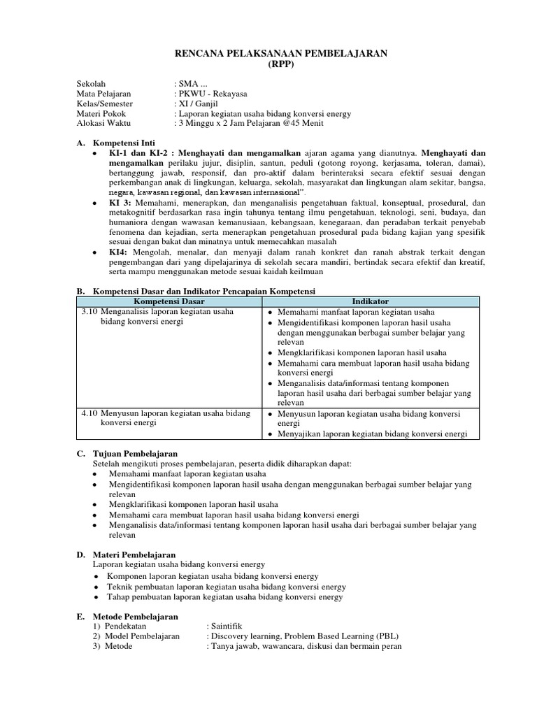 Contoh Laporan Pelaksanaan Kegiatan Usaha Seputar Laporan