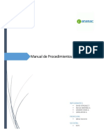 Manual de Procedimiento de Induccion