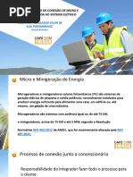 12 - Processo de conex�o do seu sistema de energia solar junto a concession�ria