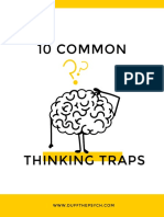 10 Common Thinking Traps EBook PDF