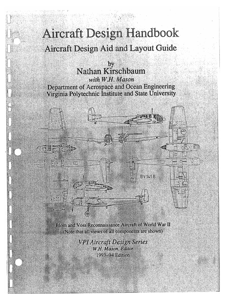 Aircraft Design Handbook PDF | PDF
