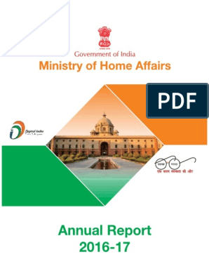 Bhoomika Xxx Garo - Ministry of Home Affair 2016 | PDF | Social Institutions | Social Science