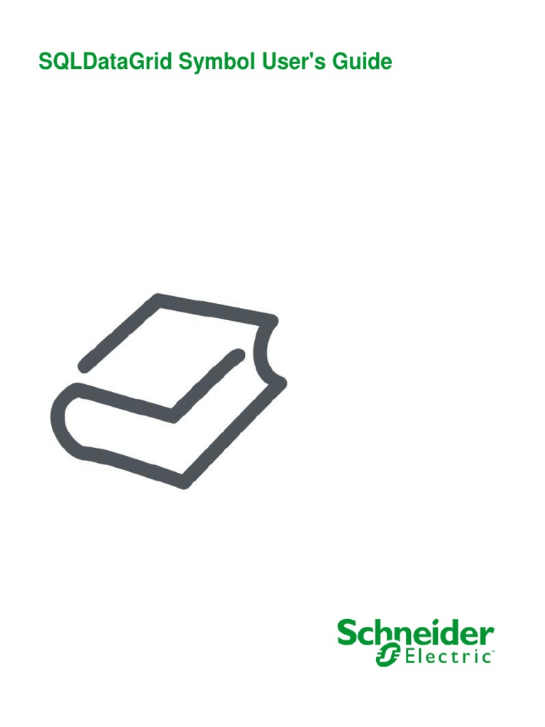 Sqldatagrid Symbol User'S Guide | PDF | Microsoft Sql Server | Databases