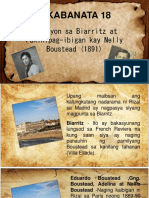 Rizal Works and Writings: Chapter 18