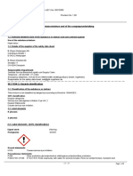Safety Data Sheet for Softaskin pure foam