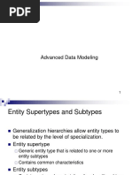 Advanced Data Model