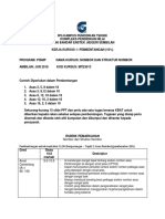 Rubrik Pemarkahan Pembentangan Post