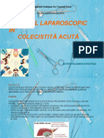 Abordul Laparoscopic in Colecistita Acuta